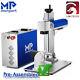 Monport 6x6in 30w Fiber Laser Engraver Marking Machine Metal Gold With Rotary Axis