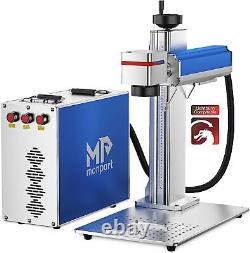 Monport 8 x 8 Fiber Laser Engraver Marker Metal Marking Machine 30W 200X200MM