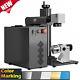 Monport Fiber Laser 30w Mopa Color Laser Marking Machine 6.9x6.9 W. Rotary Axis