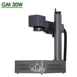 Monport Fiber Laser Engraver 30W Metal Marking Etching Machine with Rotary Axis