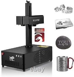 Monport Fiber Laser Marking Machine Metal Engraver Marker Electric Lifting GP20