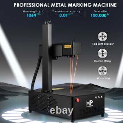 Monport Fiber Laser Marking Machine Metal Engraver Marker Electric Lifting GP20