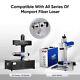 Monport Fiber Laser Rotary Tool 80mm 3 Jaw Chuck Rotary Axis 360 Rotation
