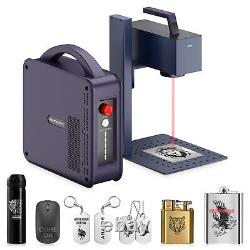 Monport G2 Pro Fiber Laser Marking Machine Engraver Portable 110x110 2.5D Carve