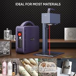 Monport G2 Pro Fiber Laser Marking Machine Engraver Portable 110x110 2.5D Carve