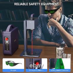 Monport G2 Pro Fiber Laser Marking Machine Engraver Portable 110x110 2.5D Carve