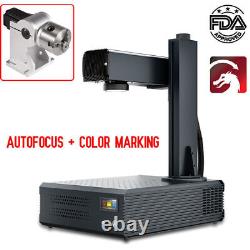 Monport GA JPT 30W Fiber Laser Engraver Marker Autofocus Color Marking Red Light