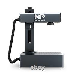 Monport GA JPT 30W Fiber Laser Engraver Marker Autofocus Color Marking Red Light
