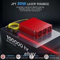 Monport GA JPT 30W Fiber Laser Engraver Marker Autofocus Color Marking Red Light