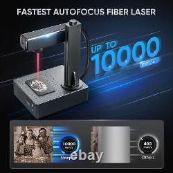 Monport GA JPT 30W Fiber Laser Engraver Marker Autofocus Color Marking Red Light