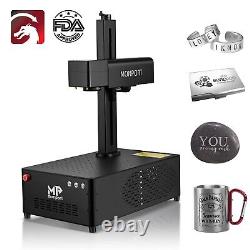Monport GI30 MOPA Fiber Laser Engraver Color 30W Marking Machine Electric Lift