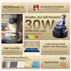 Monport GM 30W MOPA Fiber Laser Engraver 7x7 Mini Fiber Laser Marking Machine