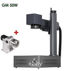Monport GM 50W Fiber Laser Marker Engraver Marking Machine 66 with Rotary Axis