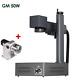 Monport Gm 50w Fiber Laser Marker Engraver Marking Machine 66 With Rotary Axis