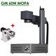 Monport Gm 60w Mopa Fiber Laser Engraver Metal Marking Machine With Rotary Axis