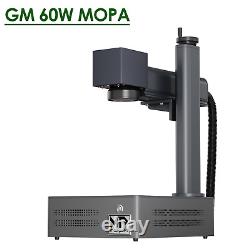 Monport GM 60W MOPA Fiber Laser Engraver Metal Marking Machine with Rotary Axis