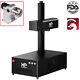Monport Gp30 Fiber Laser Marking Machine Metal Steel Engraver With Rotary Axis