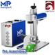 Monport Gq 50w 8x8 Fiber Laser Engraver With Rotary Axis, Metal Steel Machine