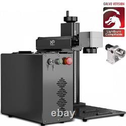 Monport Gpro 30W JPT Mopa Fiber Laser Engraver with Rotary Axis for Metal Steel