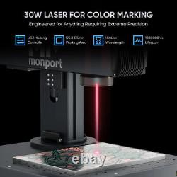 Monport Mopa JPT Fiber Laser Engraver Fiber Laser Marking Machine 30W Lightburn