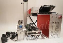 NEW 30With50W fiber laser engraver fiber laser marking machine cnc metal raycus US