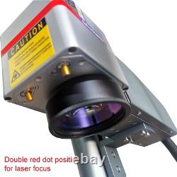 NEW 50W Fiber Laser Steel Mark Engraver Machine Ezcad 2 Lightburn FEDEX FDA