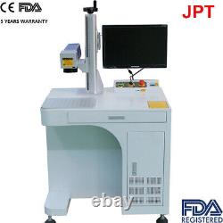 NEW 60W JPT Fiber Laser Metal Engraver Fiber Laser Marking Machine CE FDA SAFE