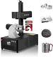 New Monport 30w Fiber Laser Marking Machine Metal Engraver 66 With Rotary Axis
