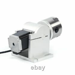 NEW Rotary Shaft Axis Attachment 80mm for Fiber Laser Marking Engraving Machine