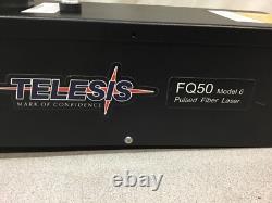 NEW Telesis FQ50 Model 6 Pulsed Fiber Laser Marking Head Engraving, Intellicube