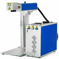 New 110V 30W Fiber Laser Marking Machine Metal Engraving Engraver High Precision
