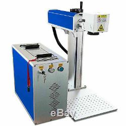 New 30W Fiber Laser Marking Machine Metal Engraver Engraving High Precision