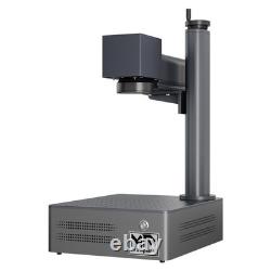 New Monport 20W Fiber Laser Marking Machine 110110mm Metal Steel 2.5D Marking