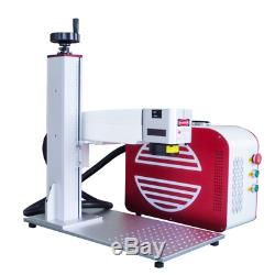 New Update JPT MOPA 30W Portable Galvo Fiber Laser Marking Machine