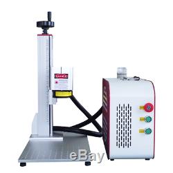 New Update JPT MOPA 30W Portable Galvo Fiber Laser Marking Machine