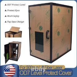 OD7Level Laser Protective Cover For Fiber Laser Marking Machine Safety Enclosure