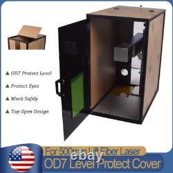 OD7 Laser Protective Cover Case For Fiber Laser Marking Machine Safety Enclosure