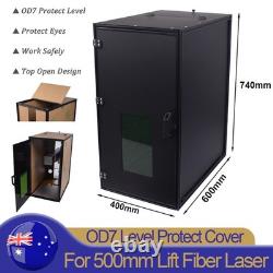 OD7 Laser Protective Cover Enclosure Case For Fiber Laser Marking Machine Safety