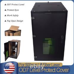 OD7 Laser Protective Cover For Fiber Laser Marking Machine Safety Enclosure