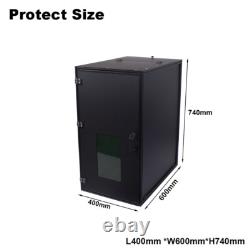 OD7 Laser Protective Cover For Fiber Laser Marking Machine Safety Enclosure