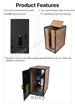 OD7 Laser Protective Cover For Fiber Laser Marking Machine Safety Enclosure