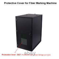 OD7 Laser Protective Cover For Fiber Laser Marking Machine Safety Enclosure