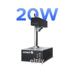 OMTechT 20W Intergrated Fiber Laser Marker Engraver 4.3x4.3 -Galvo Compact 20
