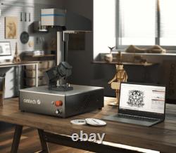 OMTechT 20W Intergrated Fiber Laser Marker Engraver 4.3x4.3 -Galvo Compact 20