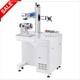 Omtecht? 50w 12x12 Cabinet Fiber Laser Metal Marker Engraver With Rotary Axis