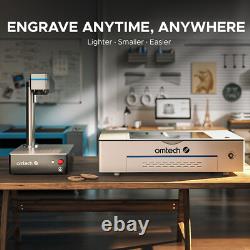 OMTechT 50W Intergrated Fiber Laser Marker Engraver 6x6 -Galvo Compact 50