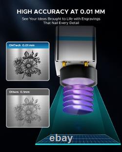 OMTechT 60W Intergrated Fiber Laser Marker Engraver 6.9x6.9 -Mopa Compact 60