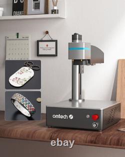 OMTechT 60W Intergrated Fiber Laser Marker Engraver 6.9x6.9 -Mopa Compact 60