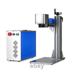 OMTechT Galvo 50W Split Fiber Laser Marking Marker with 7.9x7.9 Working Area