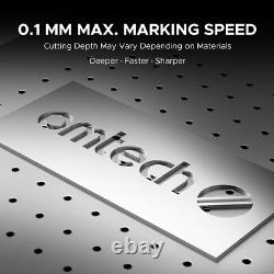 OMTechT Galvo 50W Split Fiber Laser Marking Marker with 7.9x7.9 Working Area
